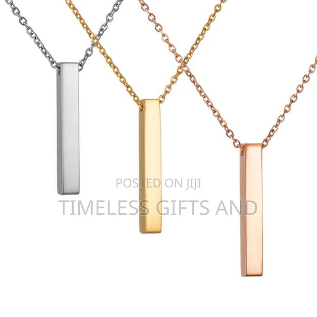 Stainless Steel Necklaces Gold Silver Rose Gold