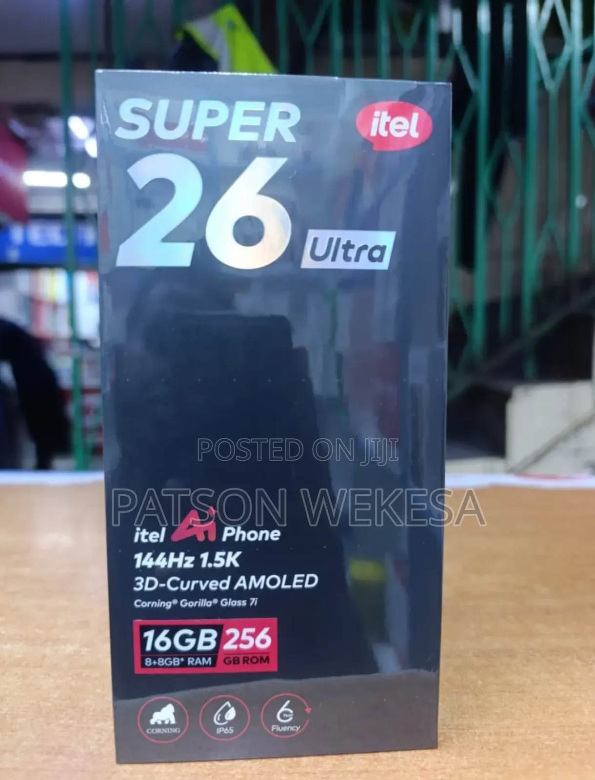New Itel S26 Ultra 256 GB