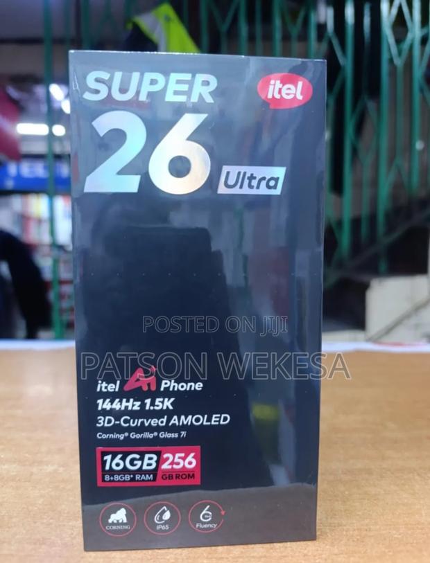 New Itel S26 Ultra 256 GB