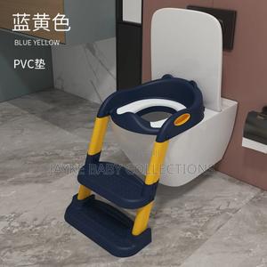 Kids Potty Trainer Seat With Adjustable Step Ladder - thumbnail 2