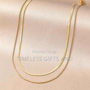 Ladies Snake Chain Double Layered - thumbnail 2