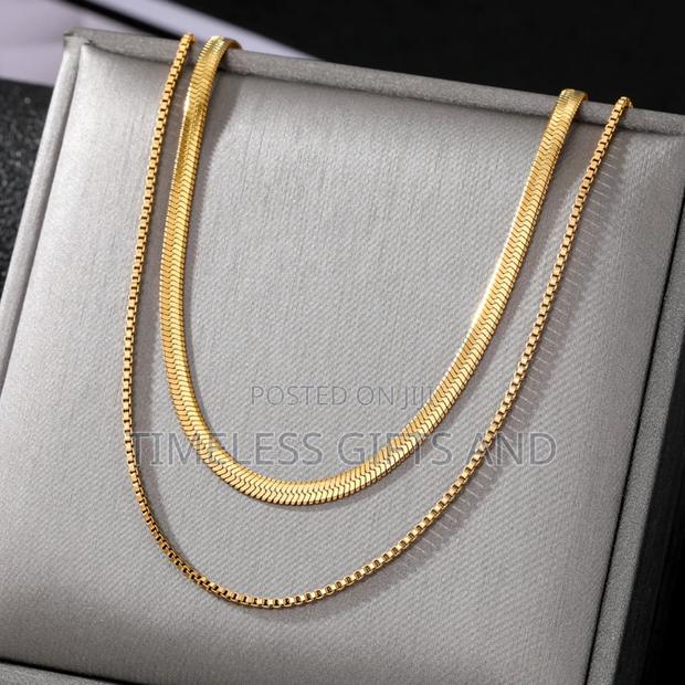 Ladies Snake Chain Double Layered - thumbnail 3