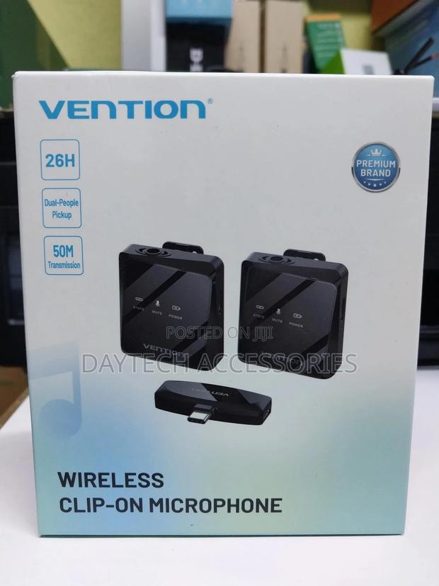 Vention Wireless Clip-on Microphone. - thumbnail 2