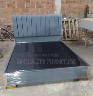 Gray Classic Wooden Frame Beds