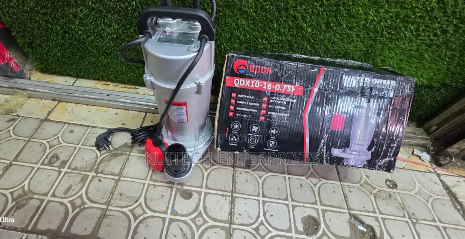 Edon Water Pump/ Electric 0.5hp Submersible Pump