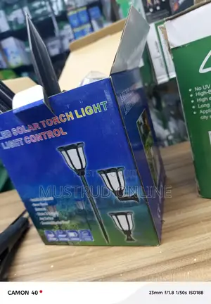 Solar Torch for Garden Lighting