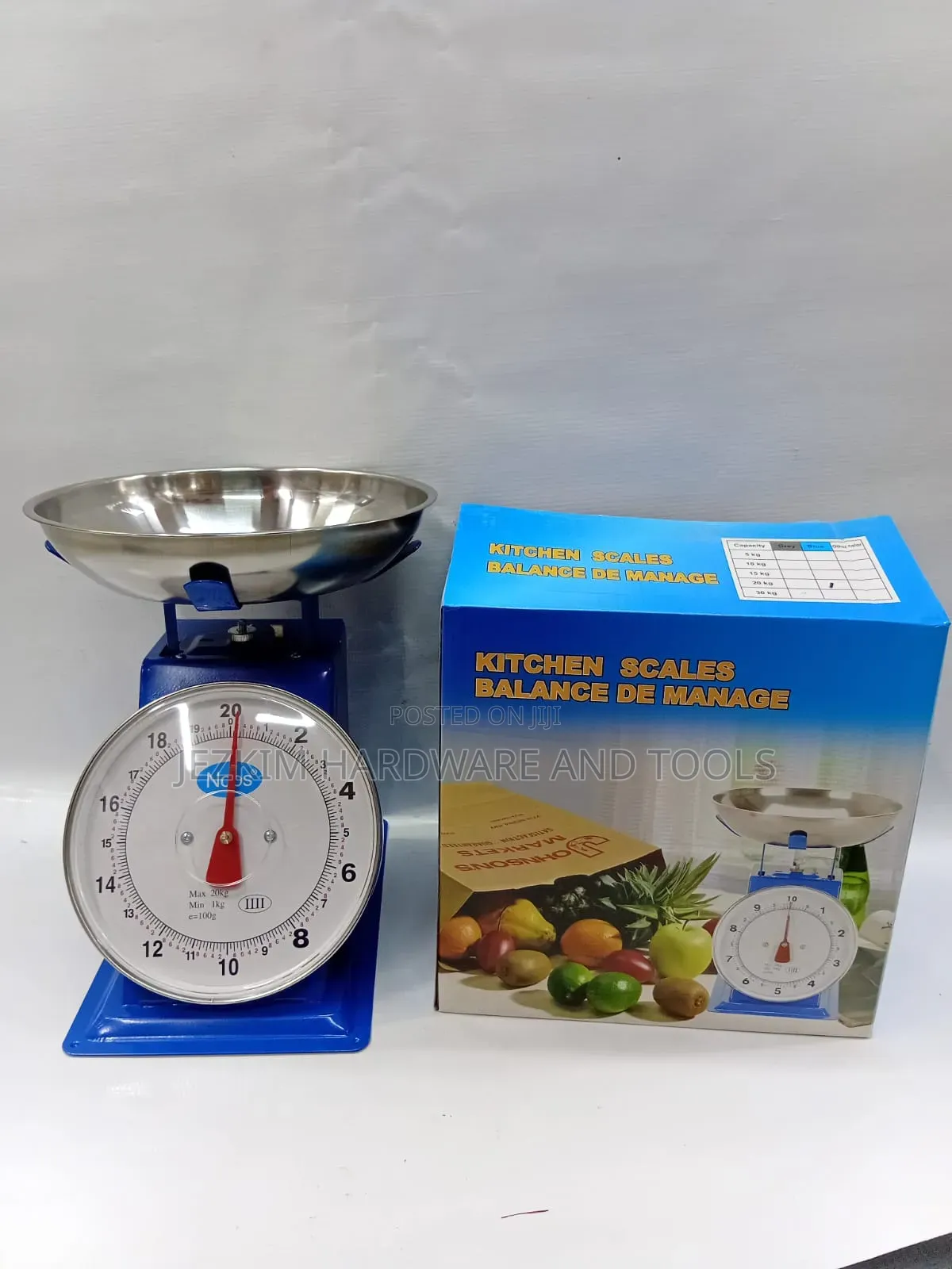 Manual Kitchen Scale 20kgs