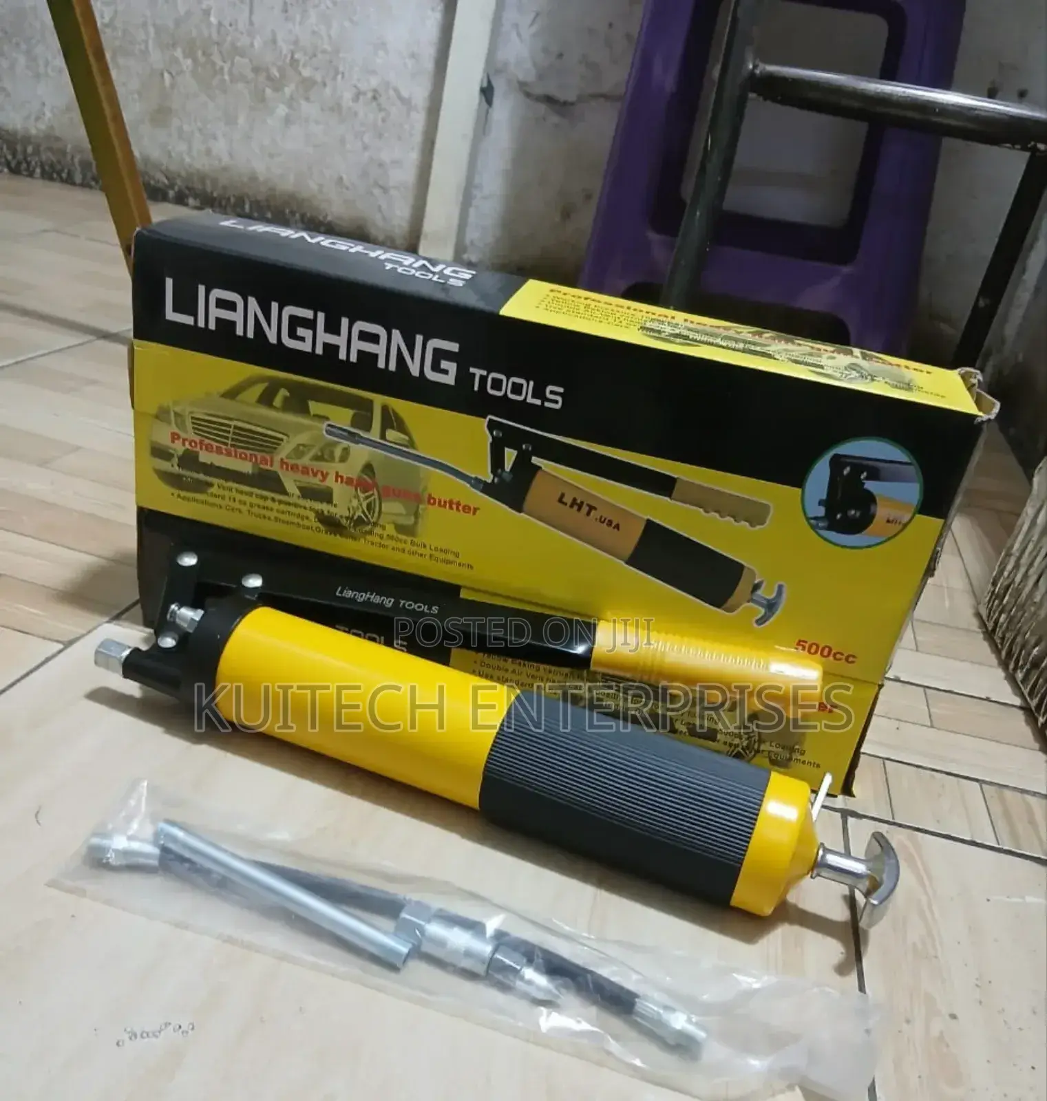 Heavy Duty Manual Grease Gun 500cc