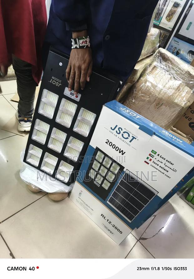 2000w Streetlights Solar Powered - main view