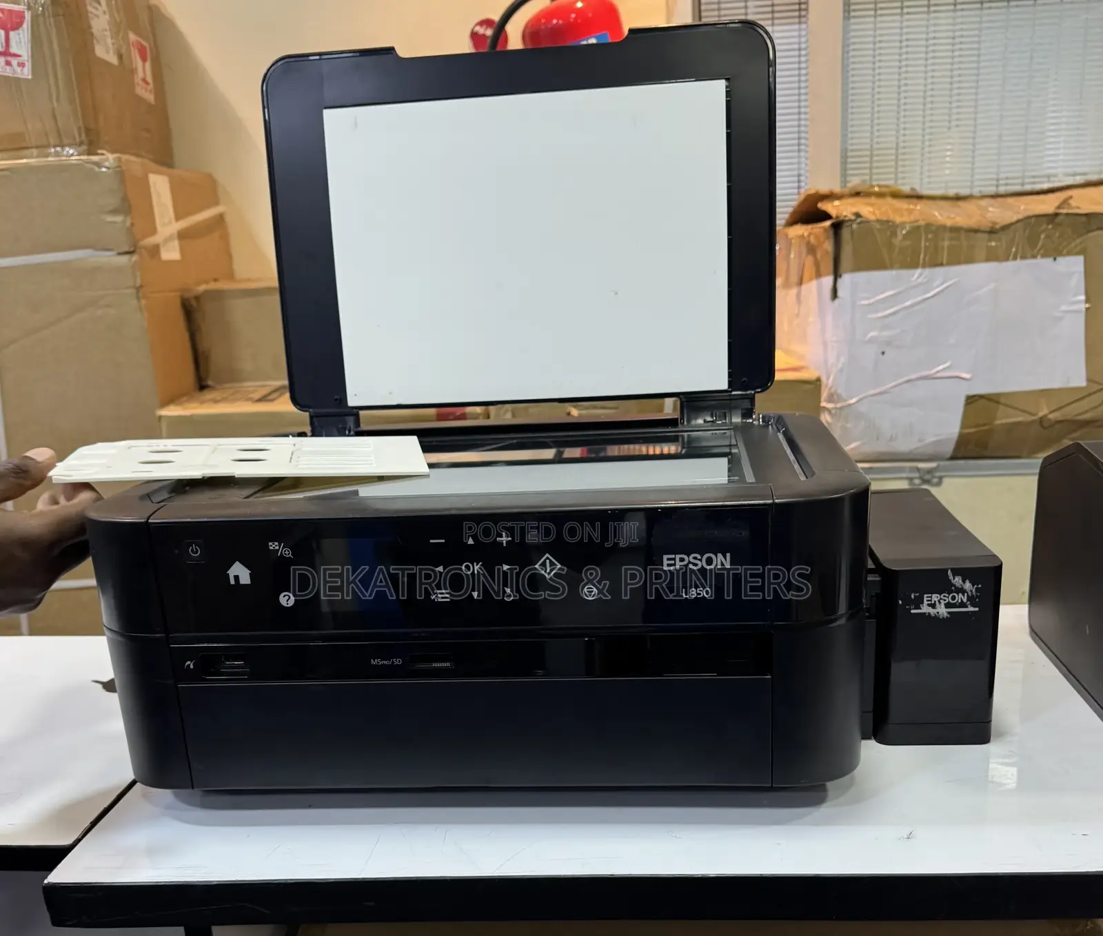 Epson L850 Slightly Used Ex Idonesia Sublimation Printer