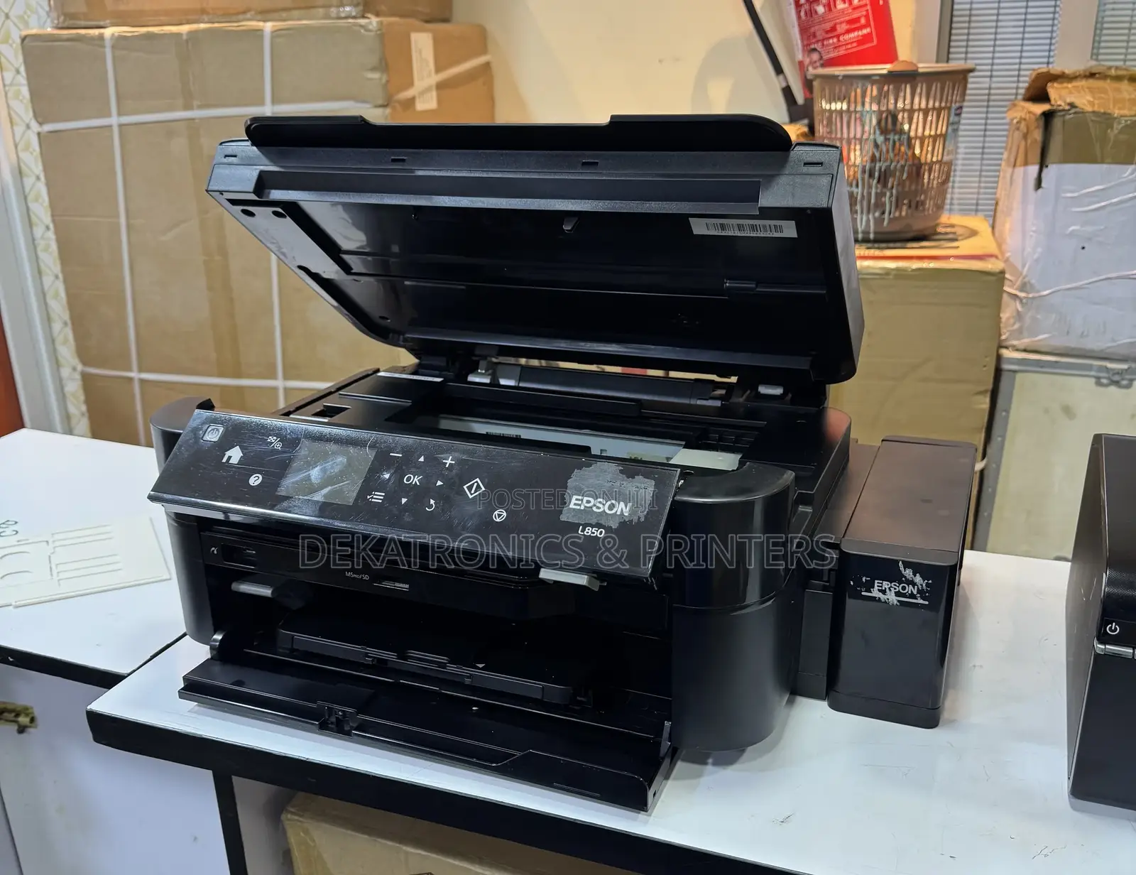 Epson L850 Slightly Used Ex Idonesia Sublimation Printer