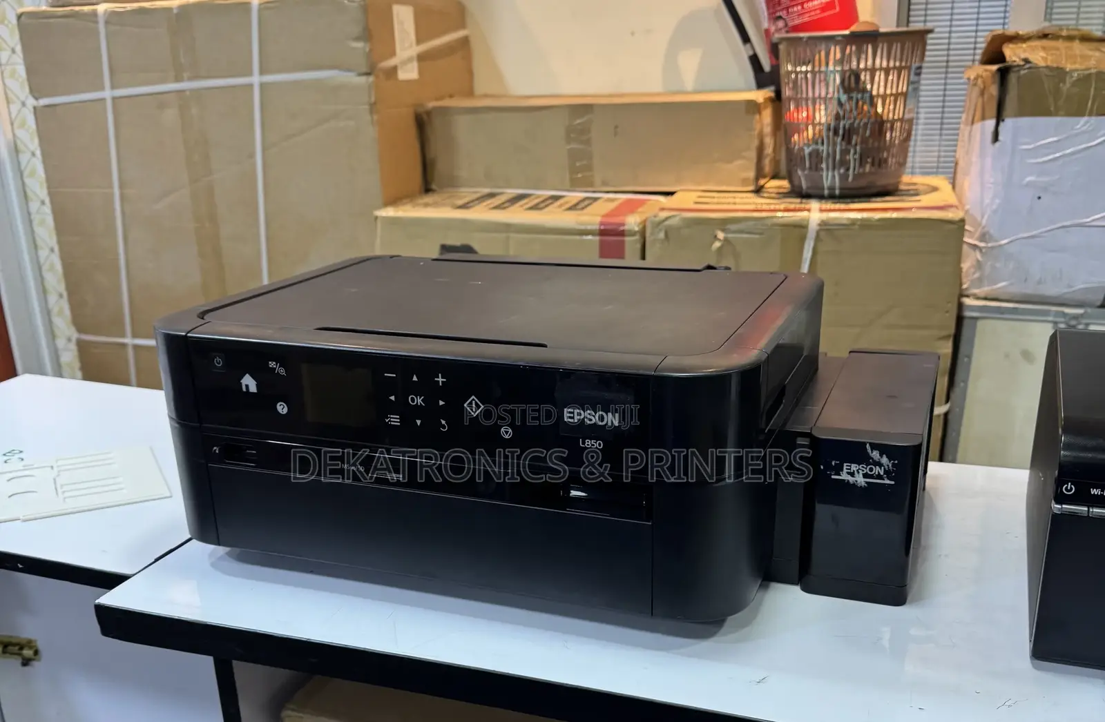 Epson L850 Slightly Used Ex Idonesia Sublimation Printer
