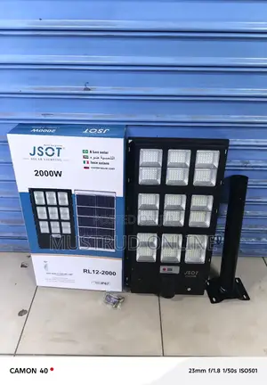 Solar Streetlights for Outdoor Lighting