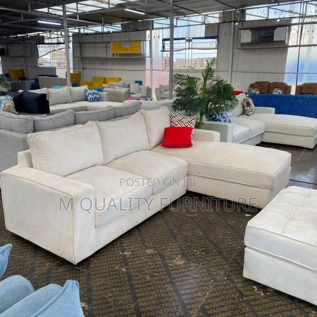 Unique Bric Used 6 Seater Corner Sofas - main view