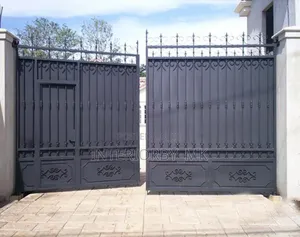 Anti-Rust Swing Gate With Artistic Touch