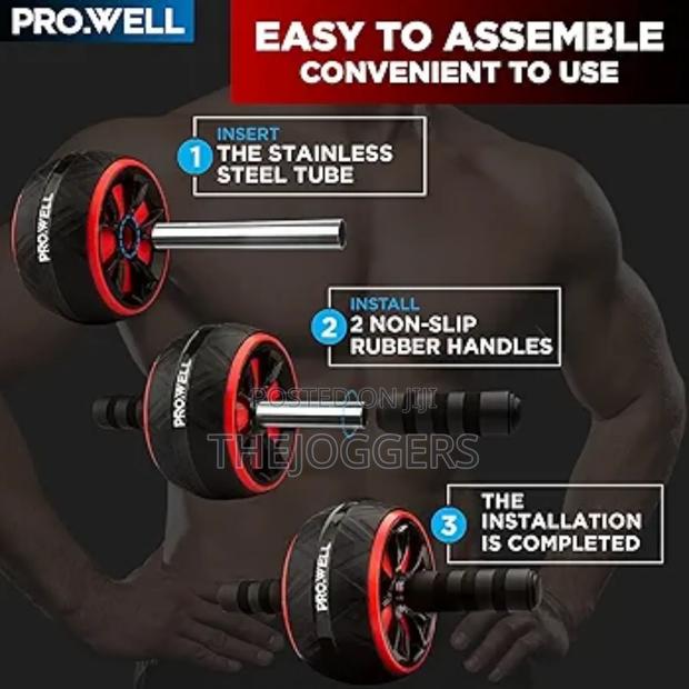 Ab Roller Wheel Abdominal Core Exercise Stomach Fitness Roller