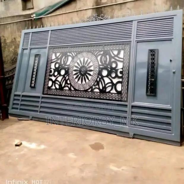 Strong Metal Sliding Gate – Perfect for Homes - main view