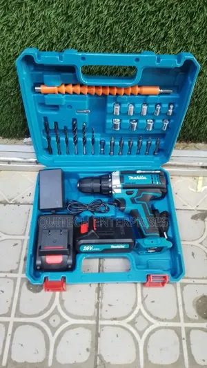 Makita Cordless Drill 26v /Electric Cordless Drill With Accessories