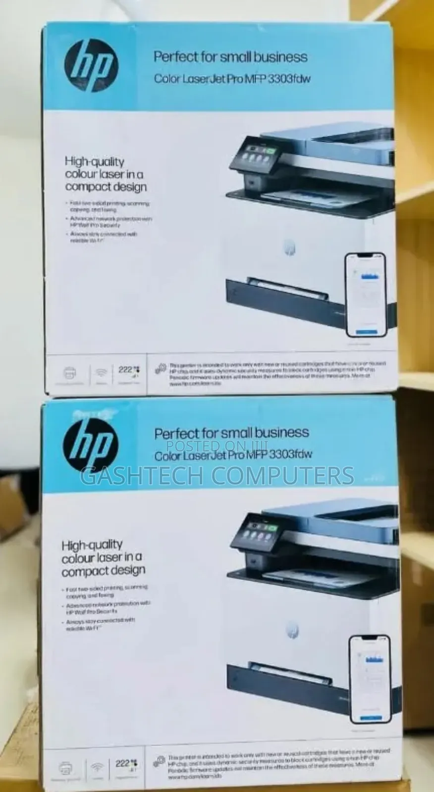 Hp Color Laserjet Pro Mfp 3303fdw Print, Copy, Scan, Fax (All-in-one)