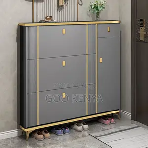 Home Shoe Rack; Multi-Tier Flip Drawer Shoe Rack Organizer for Home