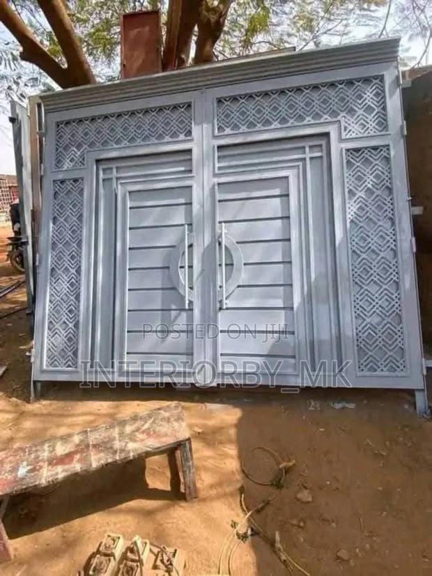 Affordable Home Swing Gate With Custom Design - main view