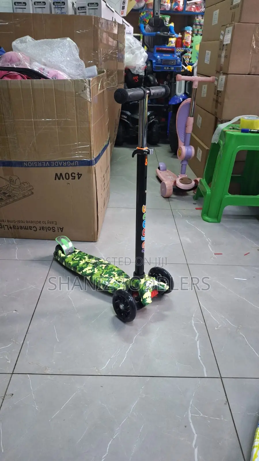 Graffiti Kick Scooter for Kids