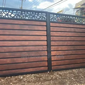 Outdoor Swing Gate With Anti-Rust Coating