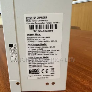 Yachu VHM 1.5kva - 12v Hybrid Solar Inverter