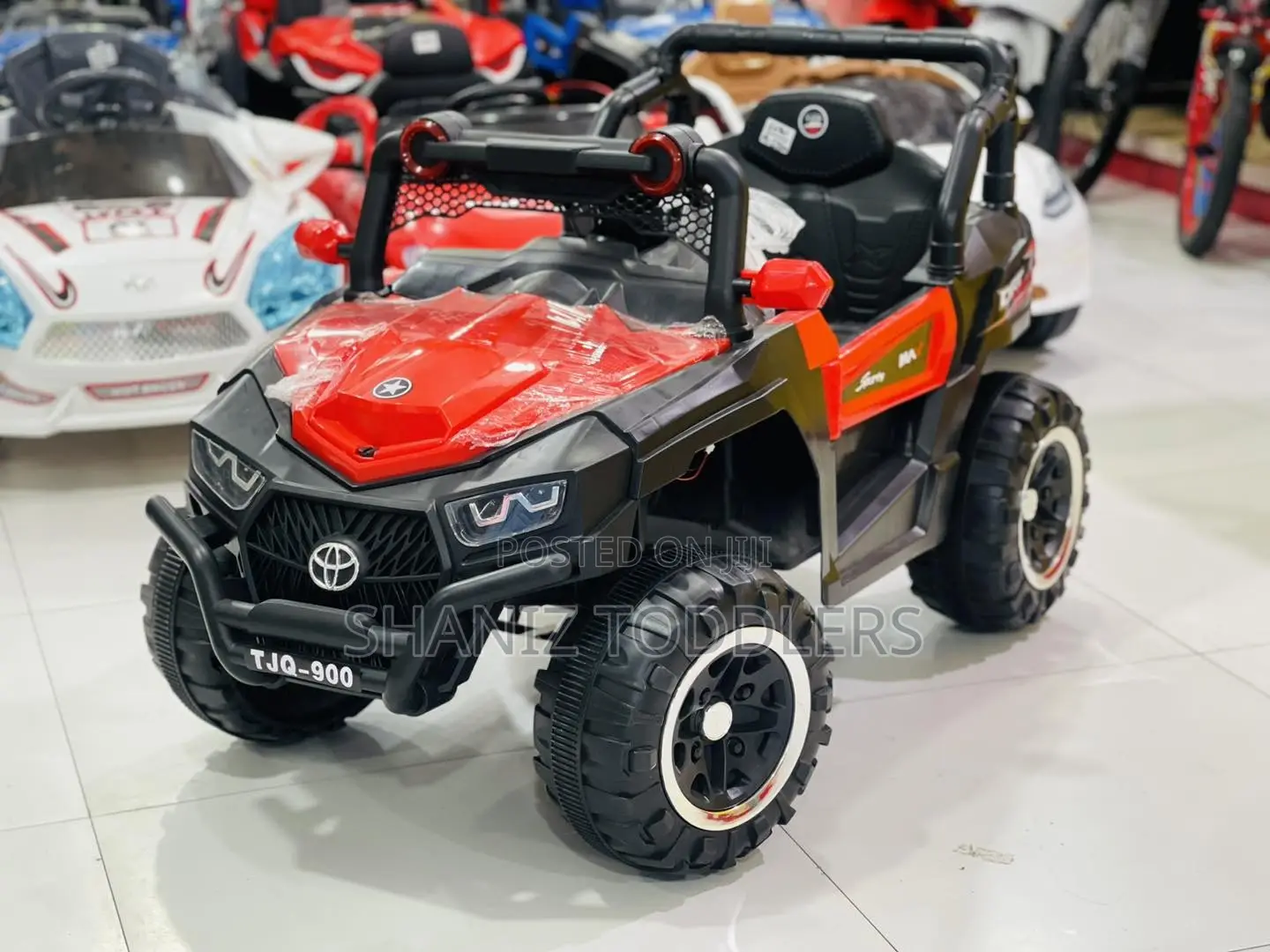Rechargeable Electric Toy Car With Lights and Music