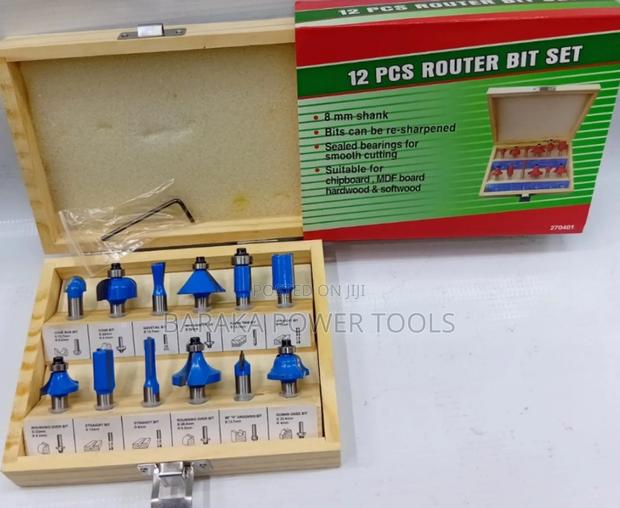 12pcs Router Bit Set