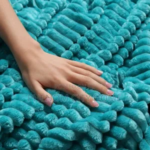 Stylish Stripped Velvet Fleece Blanket