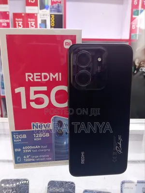 New Xiaomi Redmi 15C 4G 128 GB Black
