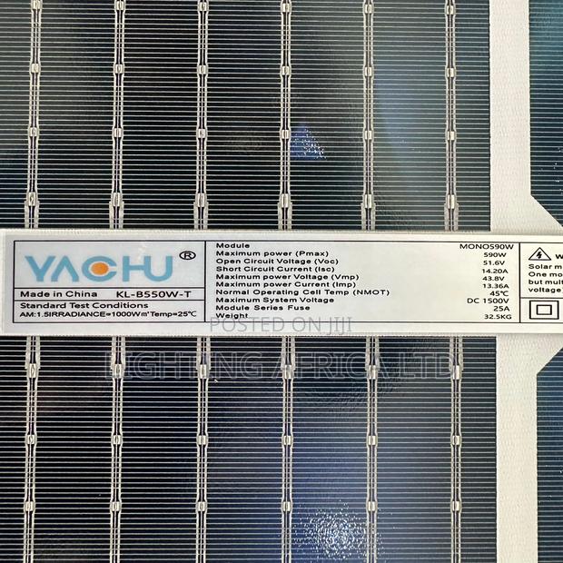 590 W - 51v Bifacial Monocrystalline All Weather Solar Panels - thumbnail 6
