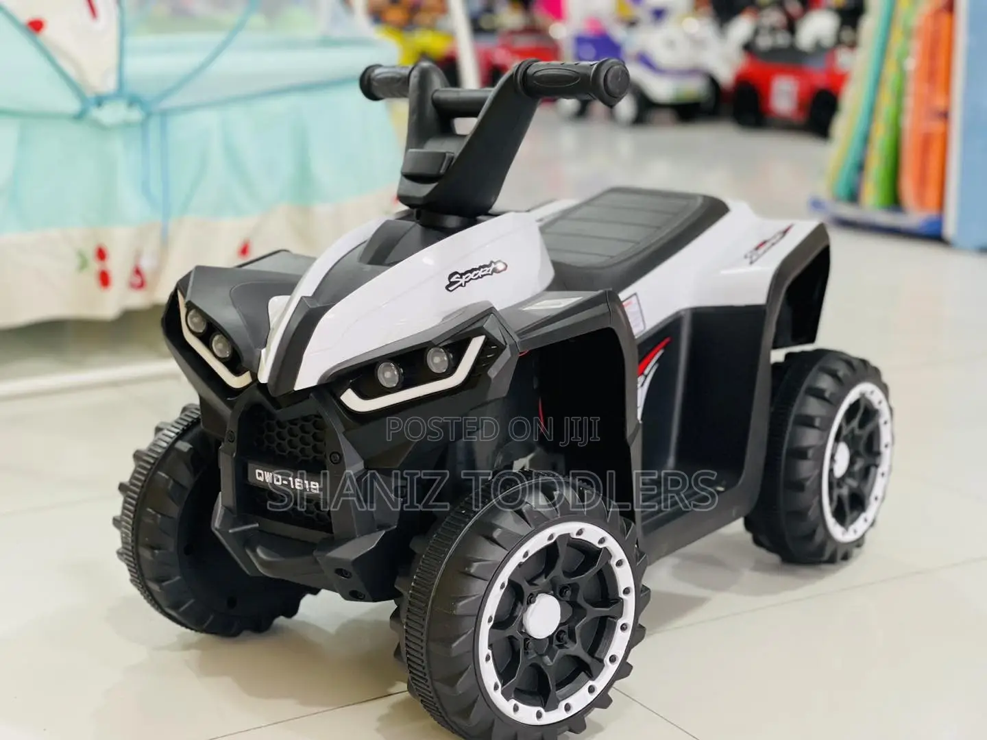 Electric Car Quad Bike for Kids 2 - 4 Years Old