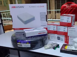 1080p Hikvision Complete Camera 2mp 4 Channels Kit