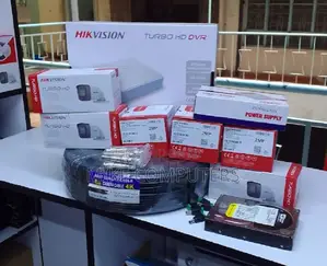 Hikvision 2 Camera CCTV Installation Kit- Hikvision: 4ch DVR