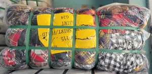 Flannel Checked Shirts Mtumba Bale