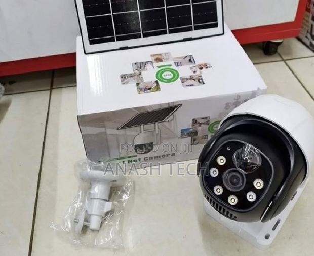 Single Lens Solar PTZ Camera With Automatic Motion Tracking