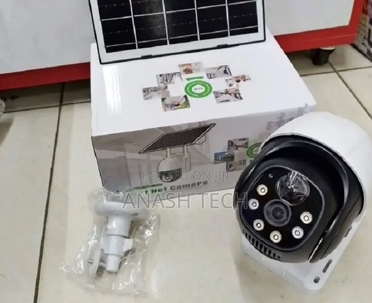 Single Lens Solar PTZ Camera With Automatic Motion Tracking