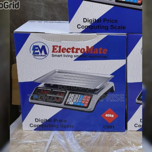 40kgs Electromate Cs01 Digital Computing Weighting Scale - main view