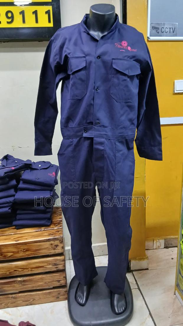 Iindustrial Front Button Coveralls - thumbnail 3