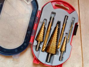 Set of Step Drill Bits. 6pcs Step Bit