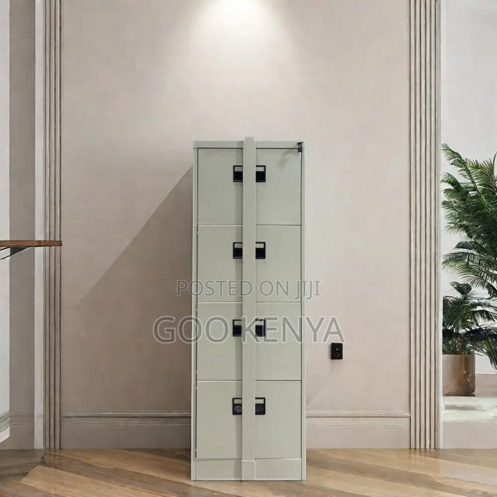 Office Cupboard; Customizable Office Storage Unit With 4 Drawers
