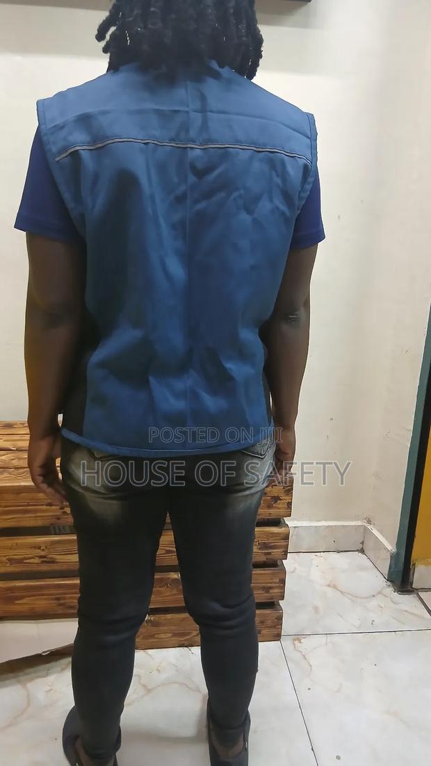 Multipurpose Half Jackets In Blue - thumbnail 3