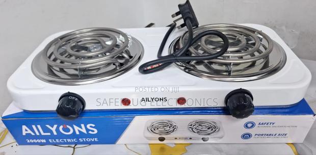 Ailyons Double Rust Free Hot Plate Coil Electric Cooker - 2000w