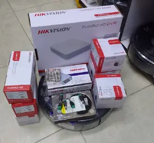 Hikvision Two 4channels CCTV 2 Cameras