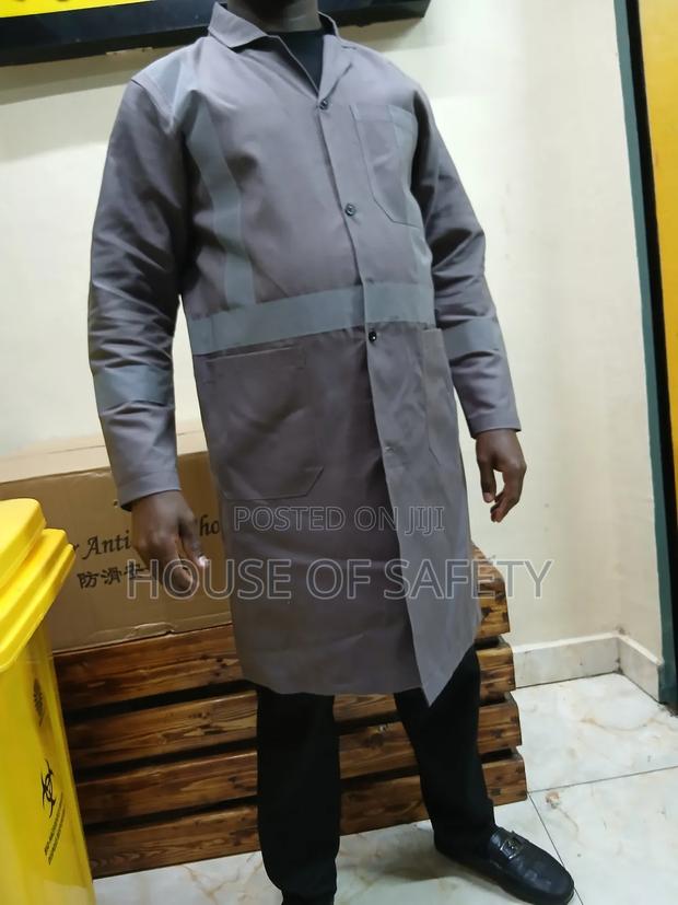 Reflective Dustcoat With Back Sleet - main view