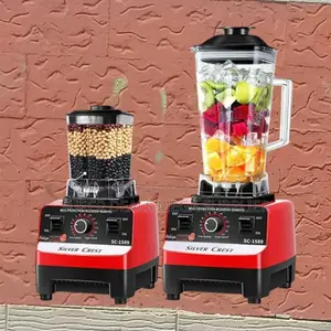 Easy to Clean 2 in 1 Silvercrest Double Jug Heavyduty Electric Blender