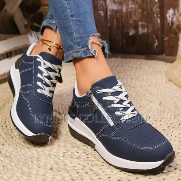 Wedge Sneakers ,Wedge Sneakers Sizes 37-42 - thumbnail 4