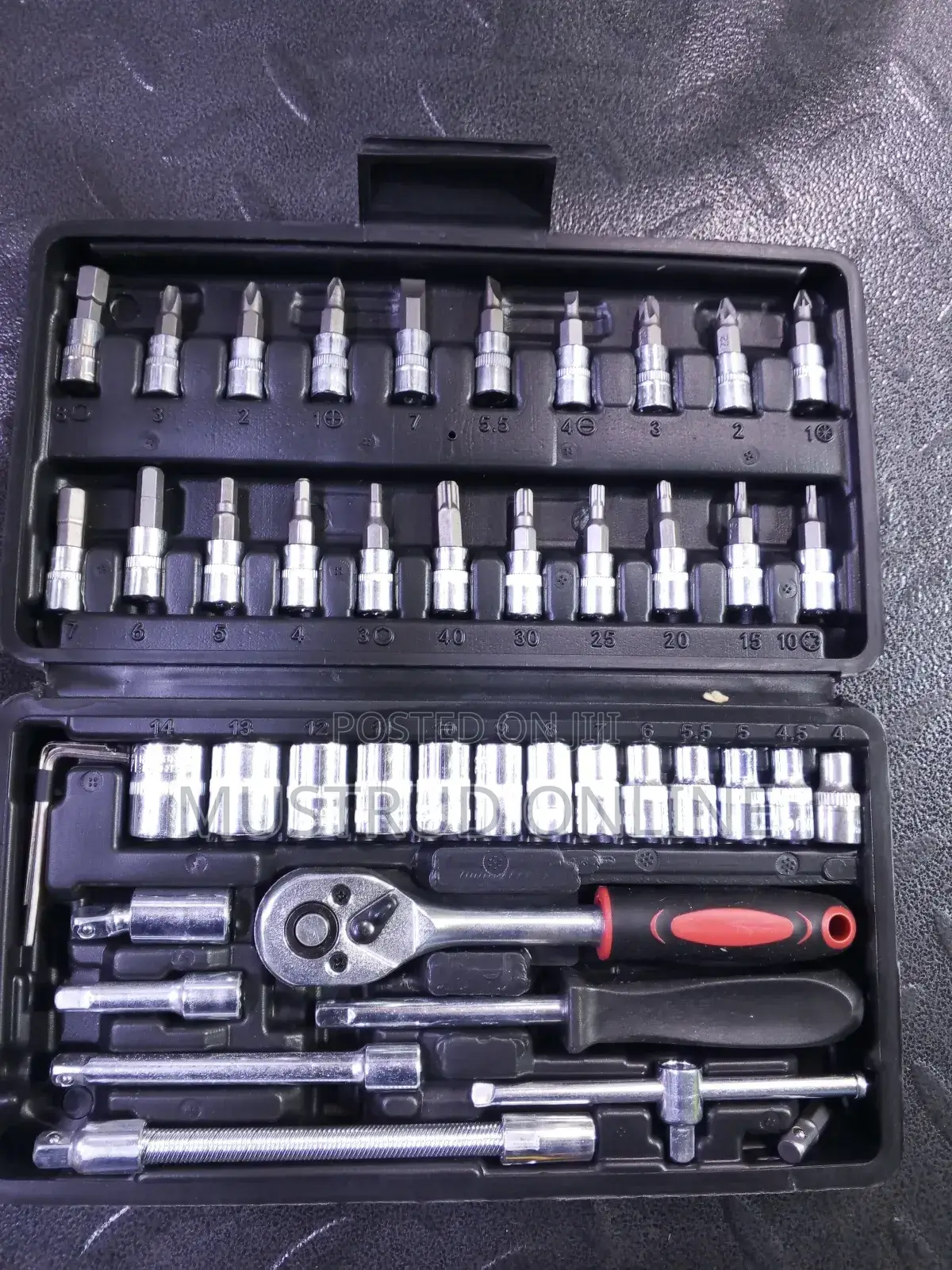 46pcs Socket Wrench Spanners Set